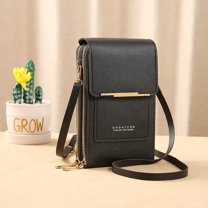 Borsa in pelle con protezione antifurto