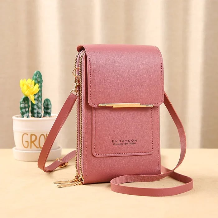 Borsa in pelle con protezione antifurto