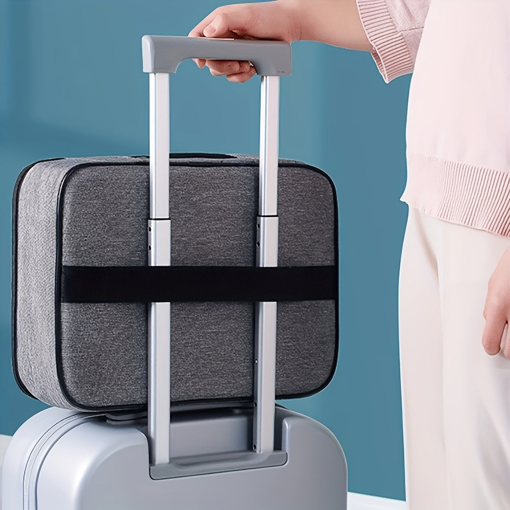 Borsa porta documenti di sicurezza con serratura e design idrorepellente