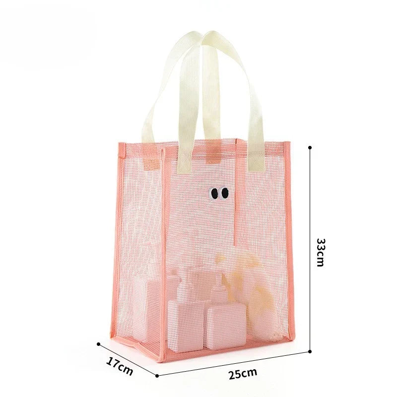 Borsa Tote da Spiaggia in Rete per Bambini