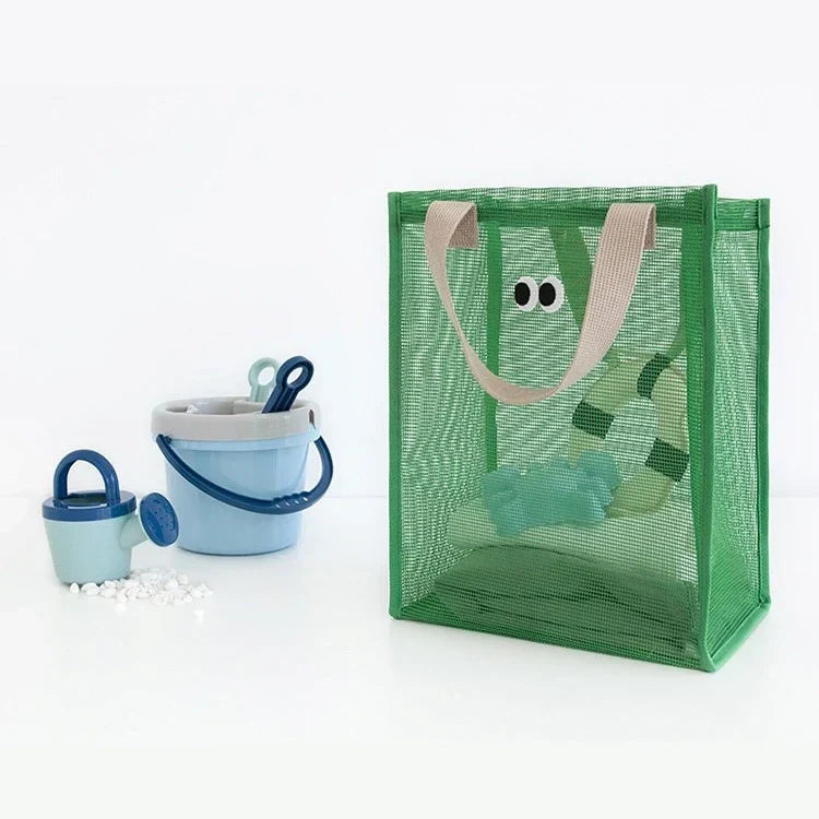 Borsa Tote da Spiaggia in Rete per Bambini