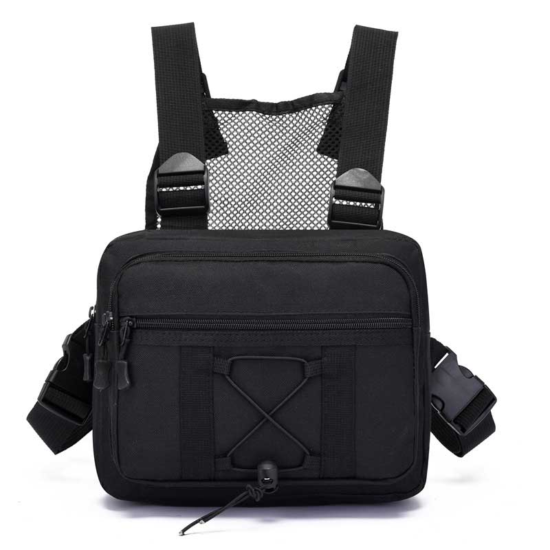 Borsello da Petto Tattico Chest Rig Unisex - Equipaggiamento Impermeabile per Attività all'Aperto