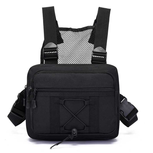 Borsello da Petto Tattico Chest Rig Unisex - Equipaggiamento Impermeabile per Attività all'Aperto