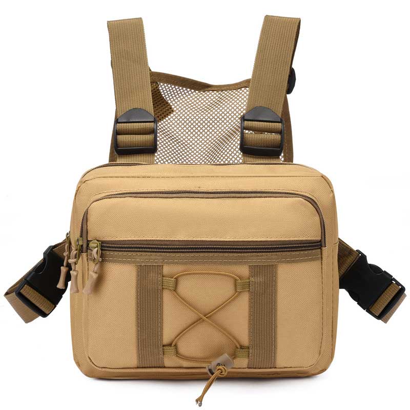 Borsello da Petto Tattico Chest Rig Unisex - Equipaggiamento Impermeabile per Attività all'Aperto