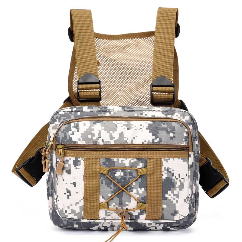 Borsello da Petto Tattico Chest Rig Unisex - Equipaggiamento Impermeabile per Attività all'Aperto