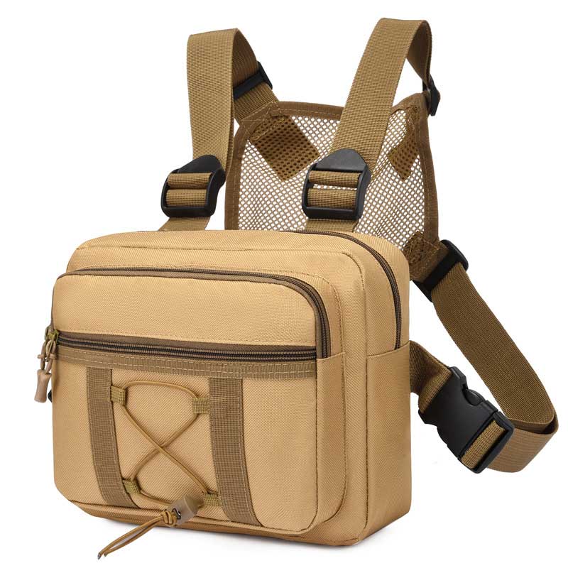 Borsello da Petto Tattico Chest Rig Unisex - Equipaggiamento Impermeabile per Attività all'Aperto