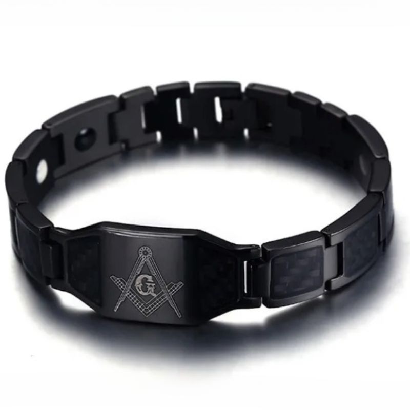 Bracciale magnetico da uomo per il sollievo dal dolore – Design elegante e resistente