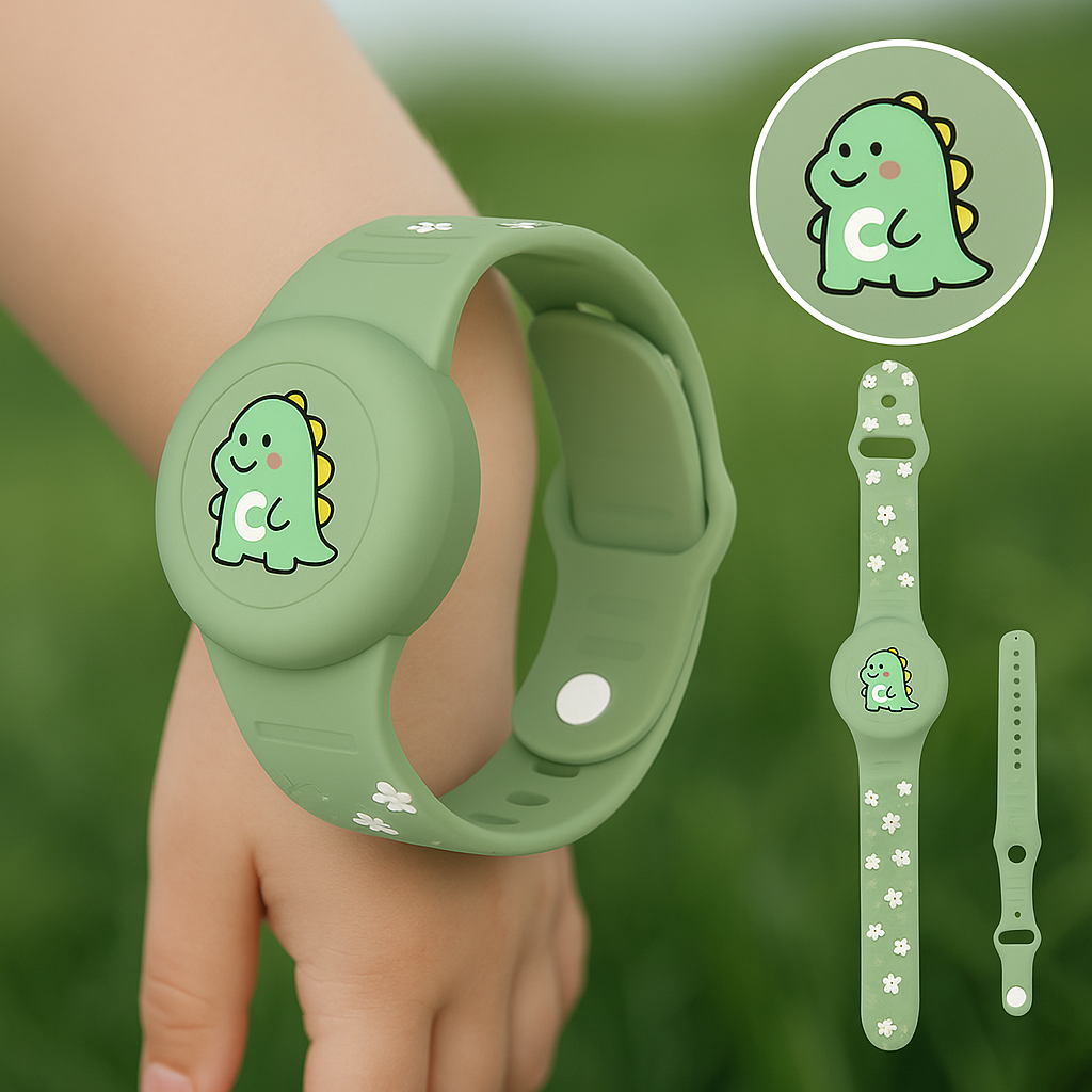 Braccialetto GPS da Bambino in Silicone - Dispositivo di Sicurezza per Localizzazione in Tempo Reale