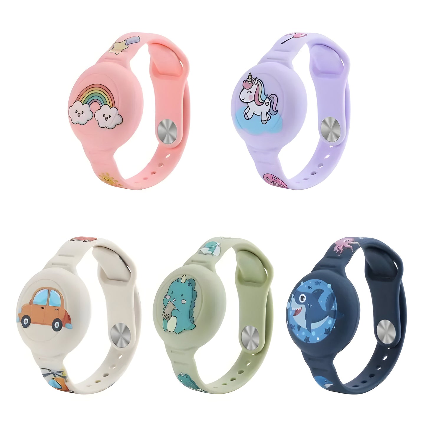 Braccialetto GPS da Bambino in Silicone - Dispositivo di Sicurezza per Localizzazione in Tempo Reale