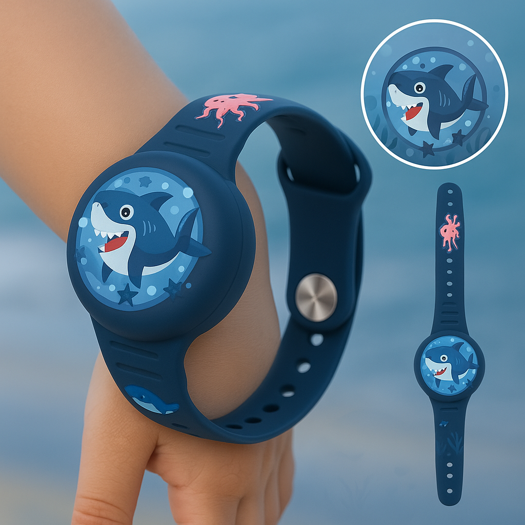 Braccialetto GPS da Bambino in Silicone - Dispositivo di Sicurezza per Localizzazione in Tempo Reale
