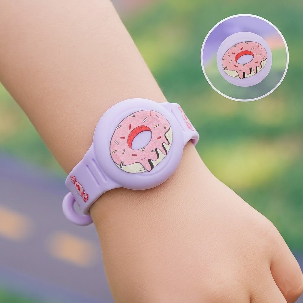 Braccialetto GPS da Bambino in Silicone - Dispositivo di Sicurezza per Localizzazione in Tempo Reale