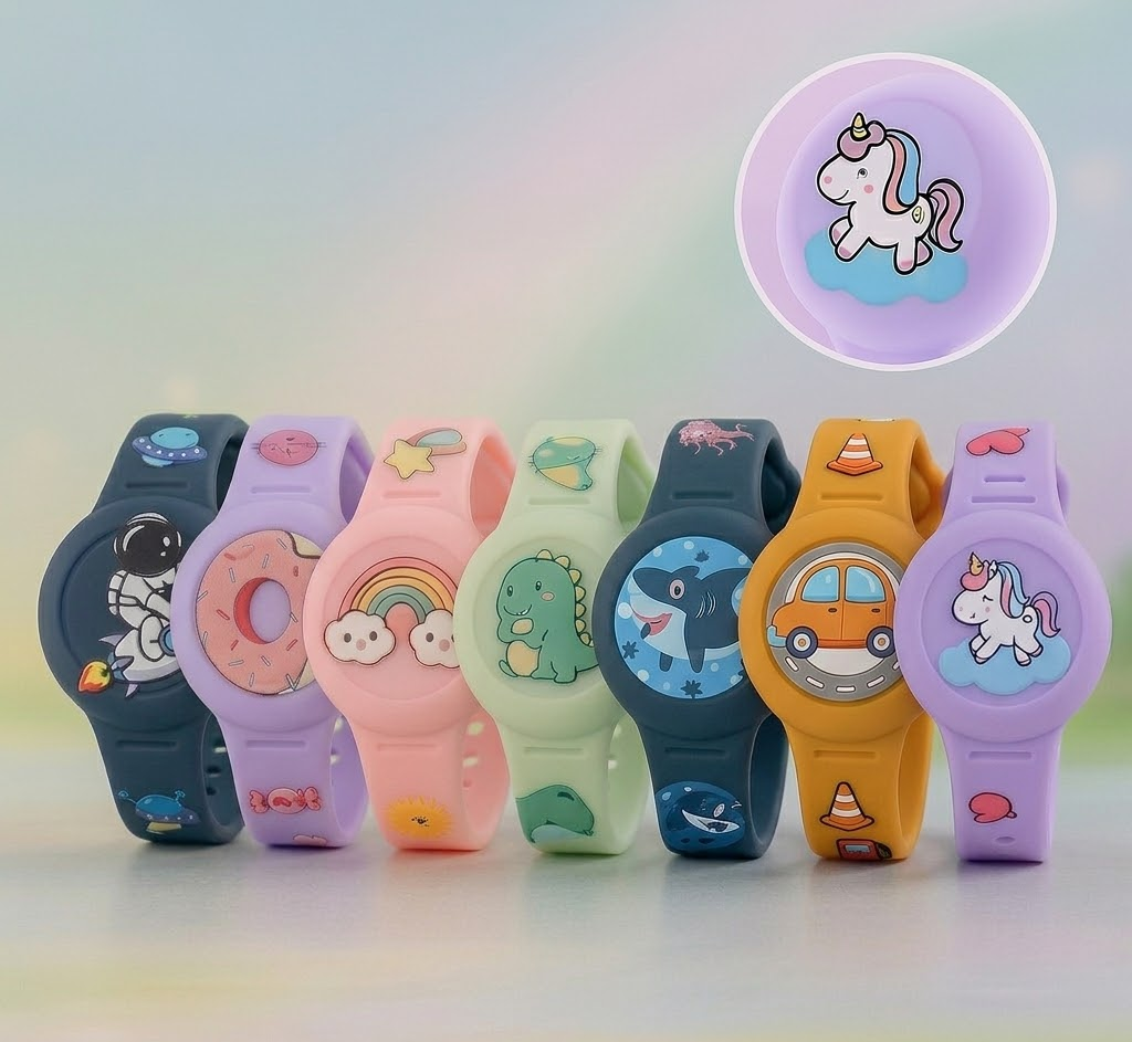 Braccialetto GPS da Bambino in Silicone - Dispositivo di Sicurezza per Localizzazione in Tempo Reale