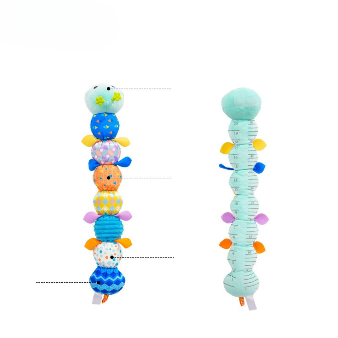 Bruco musicale per bambini – Peluche interattivo per lo sviluppo sensoriale e motorio