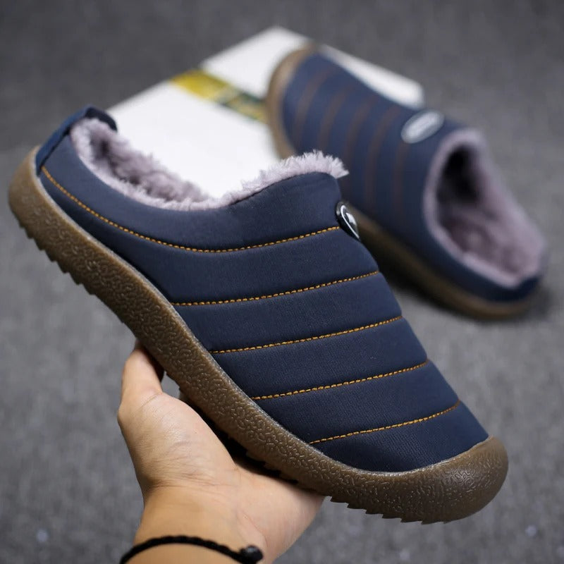 Calde e comode | Pantofole da uomo imbottite e calde | Eleganti e confortevoli