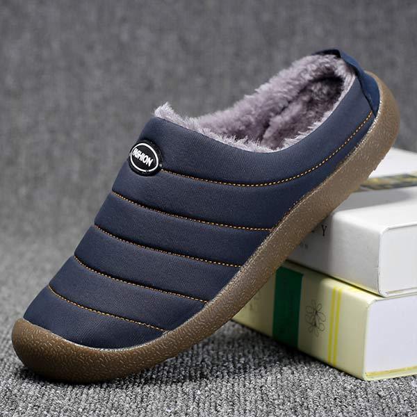 Calde e comode | Pantofole da uomo imbottite e calde | Eleganti e confortevoli
