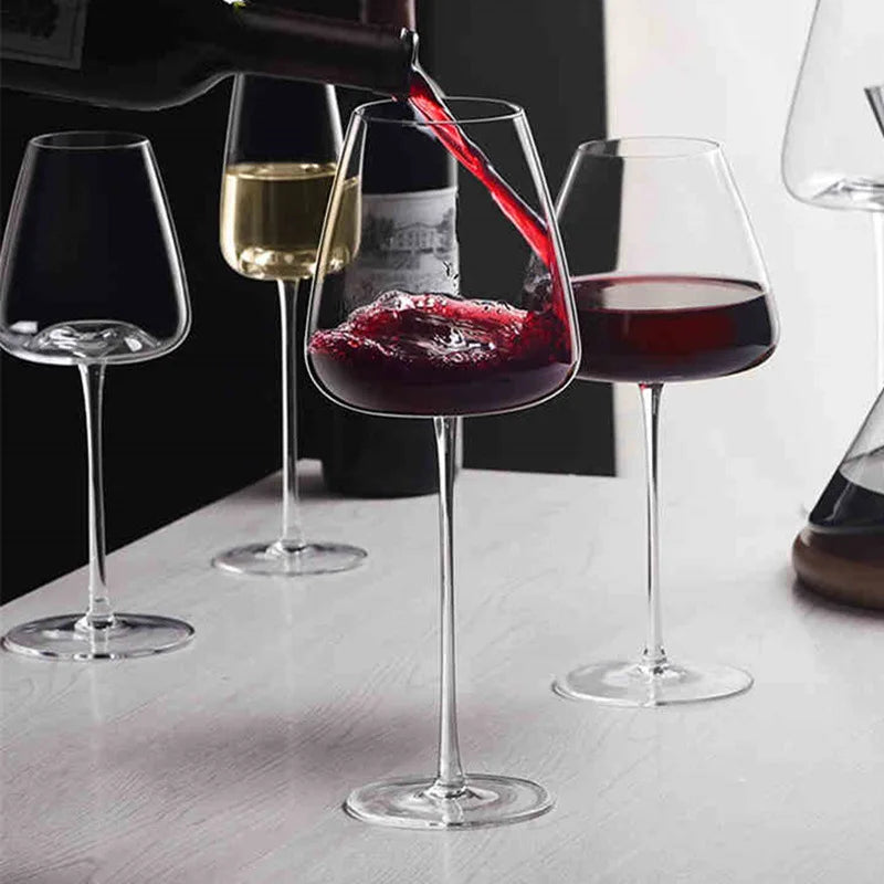 Calici da Vino in Cristallo | Eleganza Fatta a Mano
