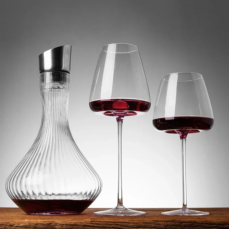 Calici da Vino in Cristallo | Eleganza Fatta a Mano