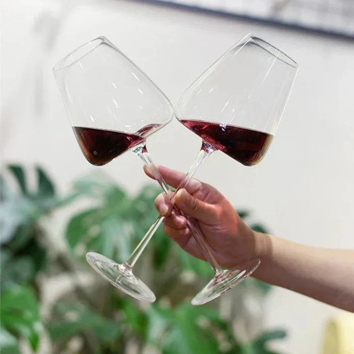 Calici da Vino in Cristallo | Eleganza Fatta a Mano
