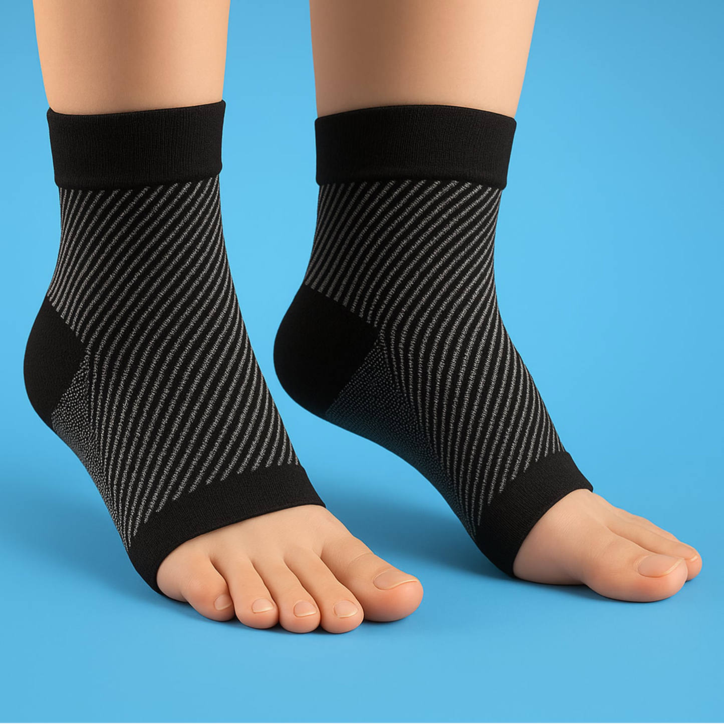 Calze a compressione per piede e caviglia