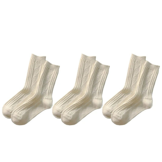 Calzini da donna in lana e cashmere – Confezione da 3 paia
