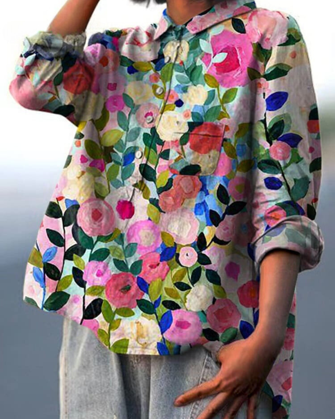 Camicetta Floreale Chic | Eleganza e Comfort