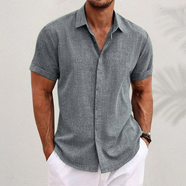 Camicia da Uomo a Maniche Corte | Comfort Estivo