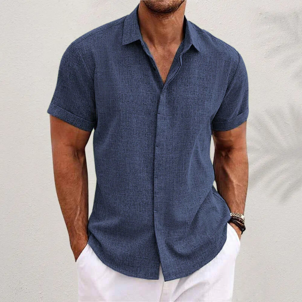 Camicia da Uomo a Maniche Corte | Comfort Estivo
