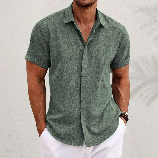 Camicia da Uomo a Maniche Corte | Comfort Estivo