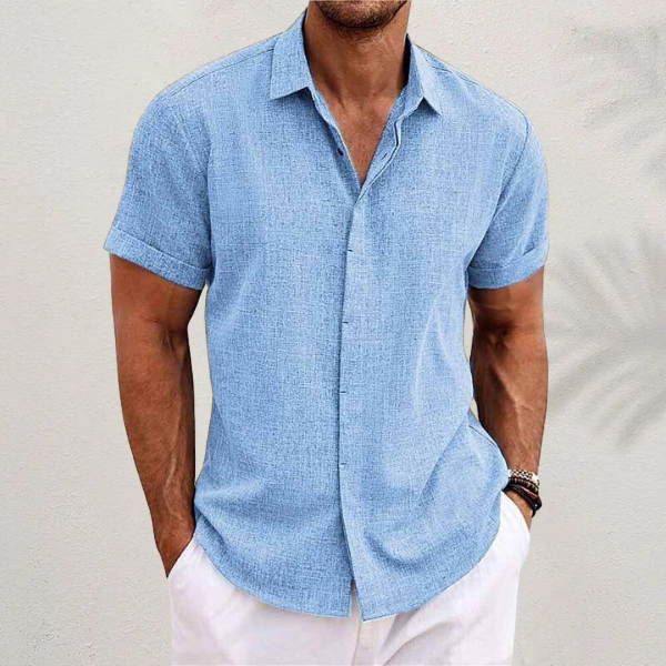 Camicia da Uomo a Maniche Corte | Comfort Estivo