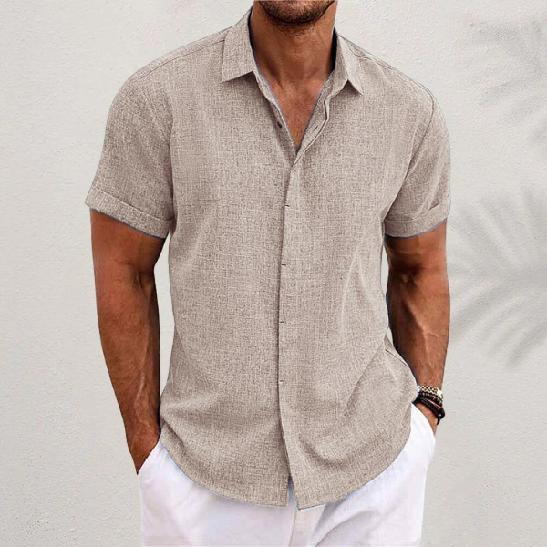 Camicia da Uomo a Maniche Corte | Comfort Estivo