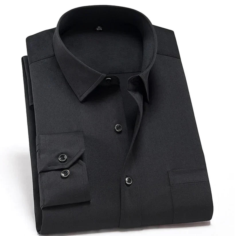 Camicia da Uomo Comoda Stretch Anti-Piega Vestibilità Modern Fit