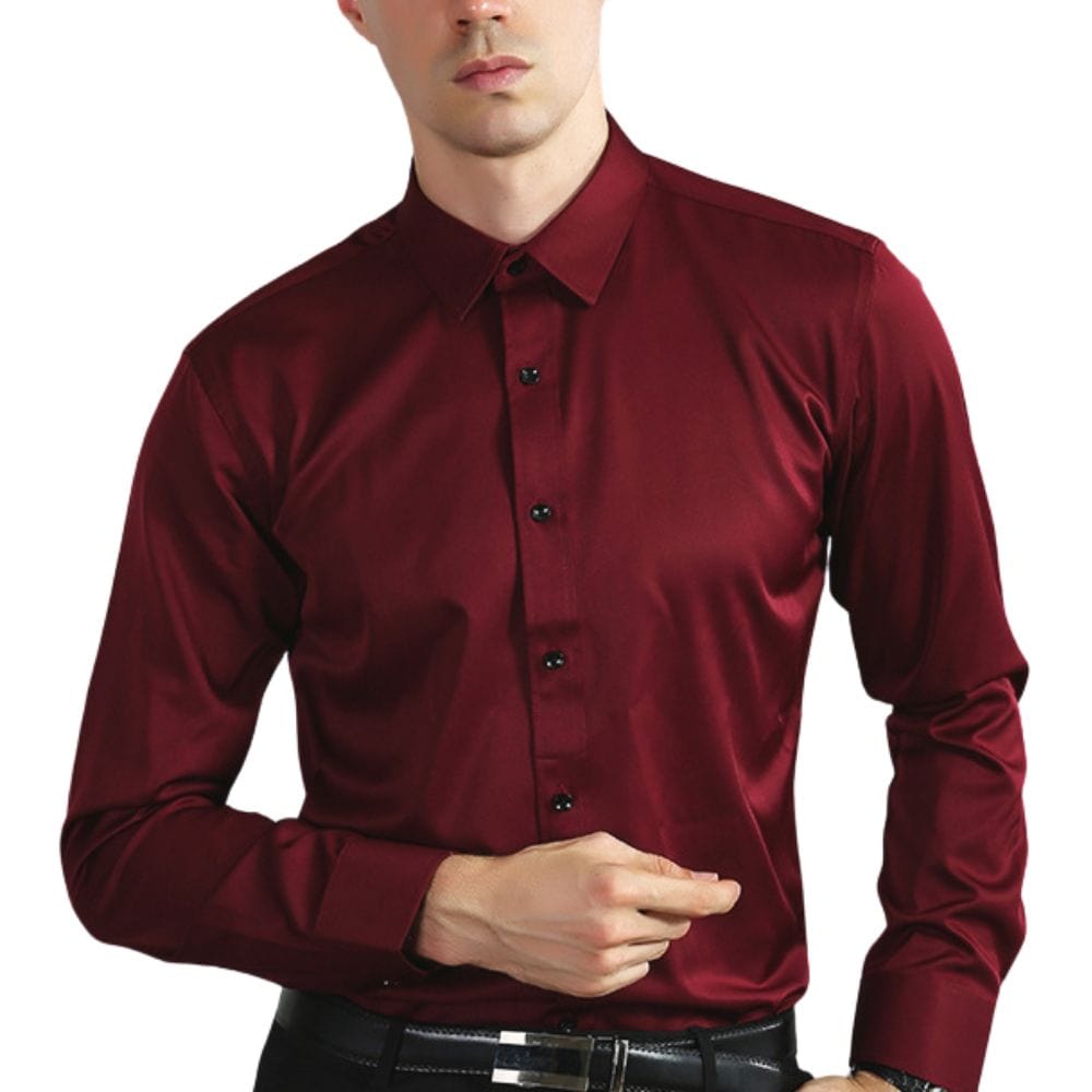 Camicia Elegante da Uomo con Bottoni