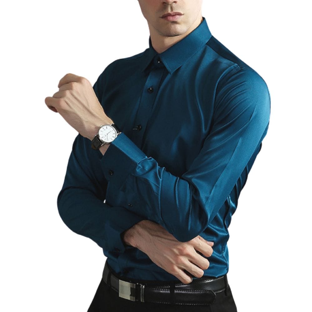 Camicia Elegante da Uomo con Bottoni