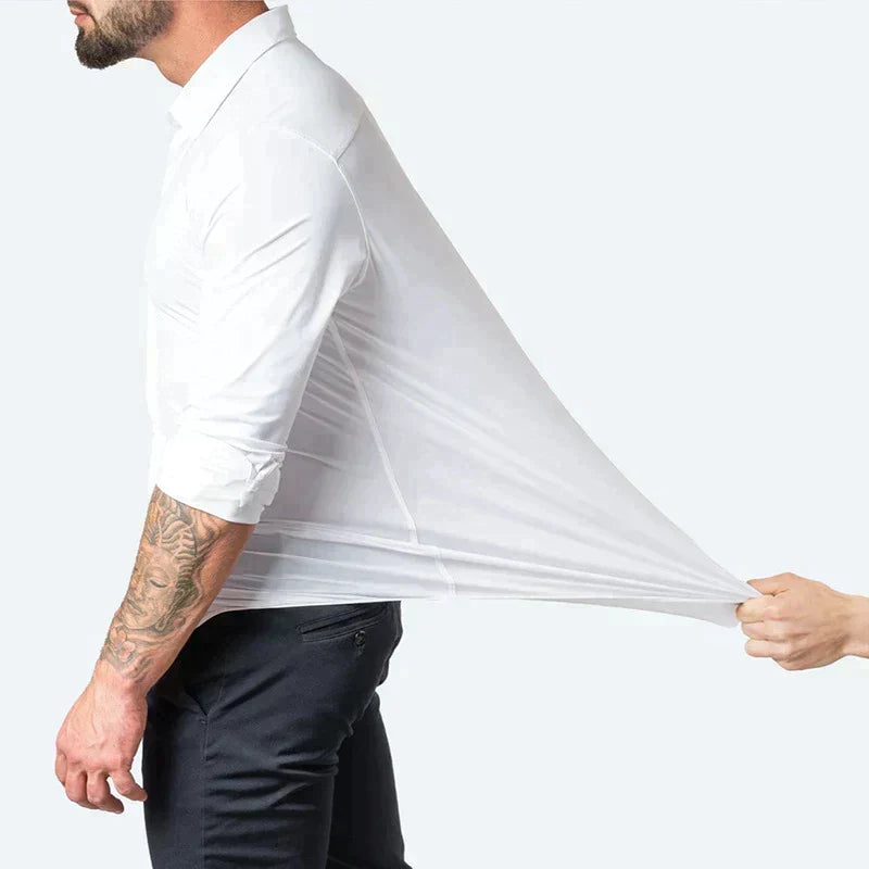 Camicia stretch da uomo – Camicia comoda e super elasticizzata