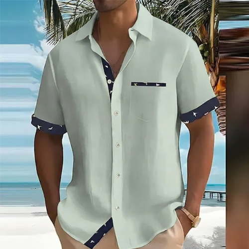 Camicia traspirante a maniche corte per l'uso quotidiano