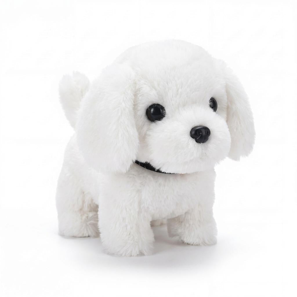 Cane di peluche interattivo e realistico per bambini