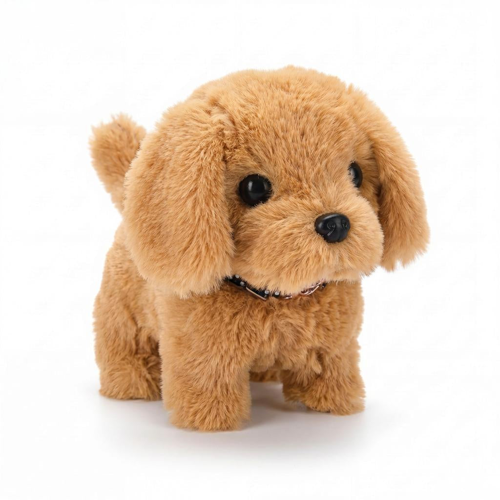 Cane di peluche interattivo e realistico per bambini