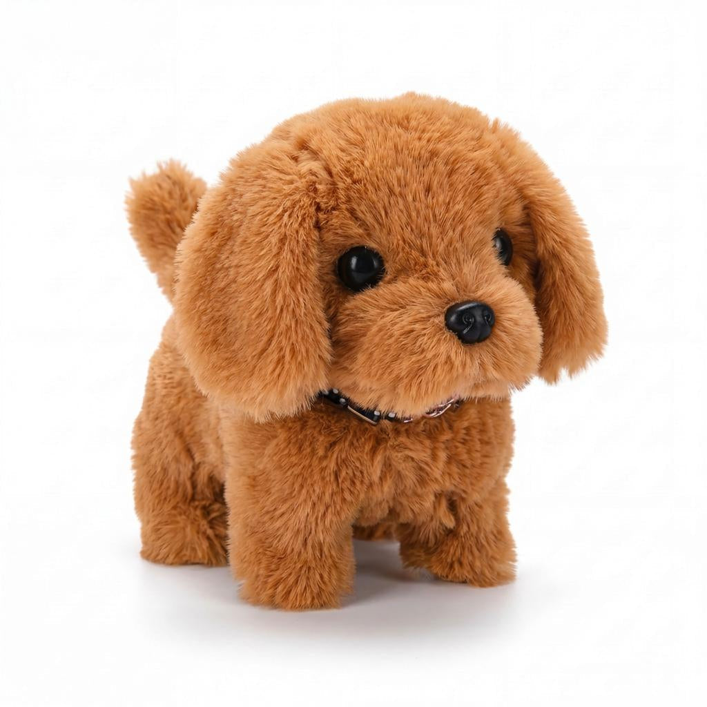 Cane di peluche interattivo e realistico per bambini