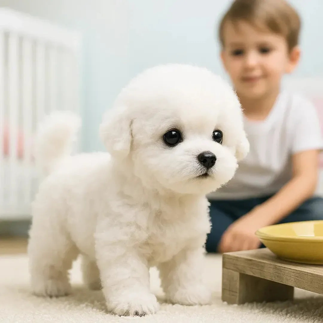 Cane di peluche interattivo realistico - Peluche verosimile con movimento