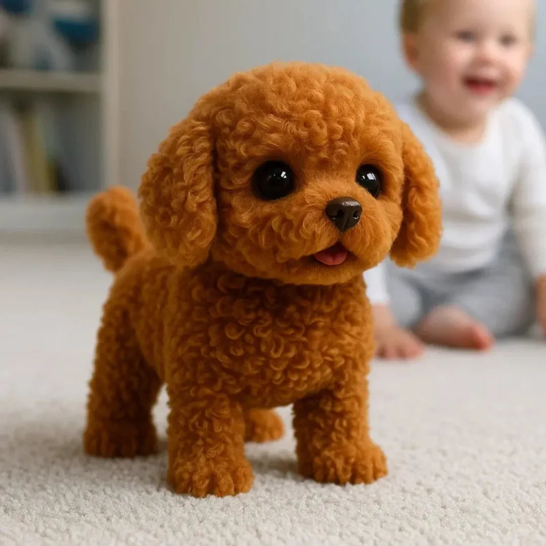 Cane di peluche interattivo realistico - Peluche verosimile con movimento