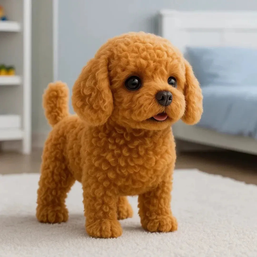 Cane di peluche interattivo realistico - Peluche verosimile con movimento