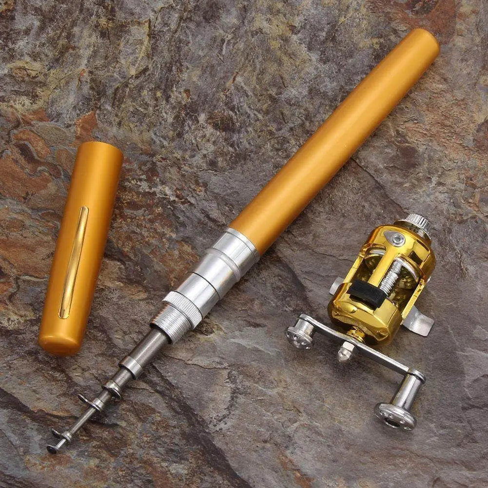 Canna da pesca tascabile – Pesca compatta senza attrezzatura ingombrante