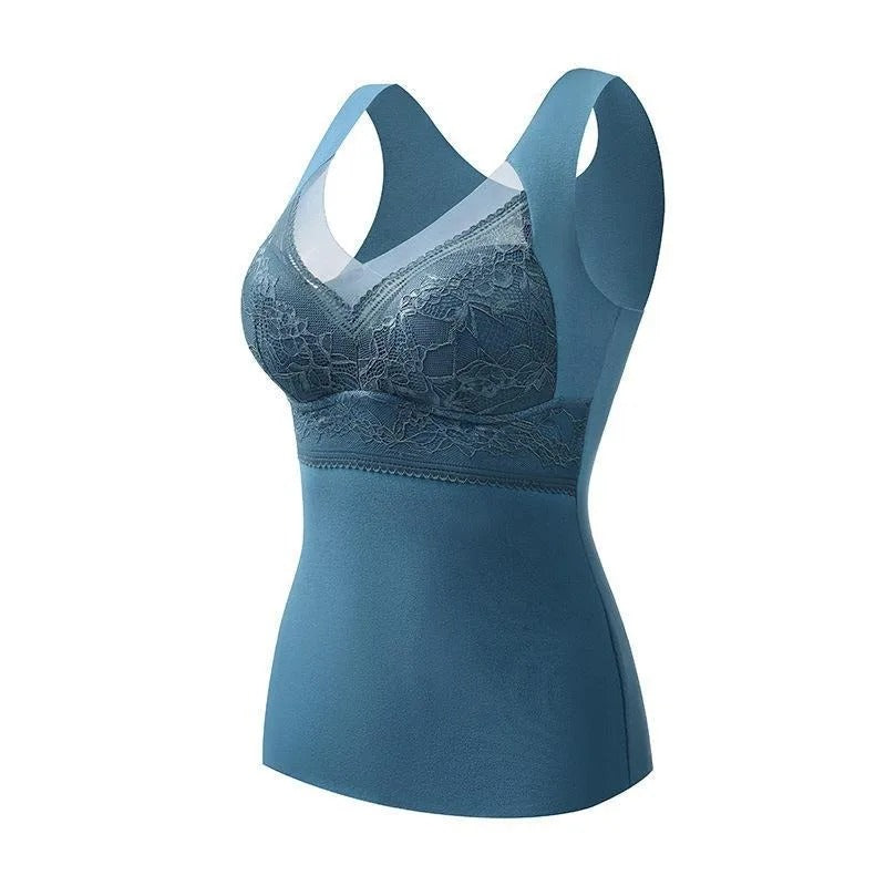 Canotta termica con reggiseno integrato