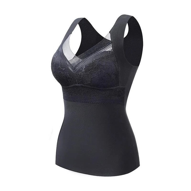 Canotta termica con reggiseno integrato