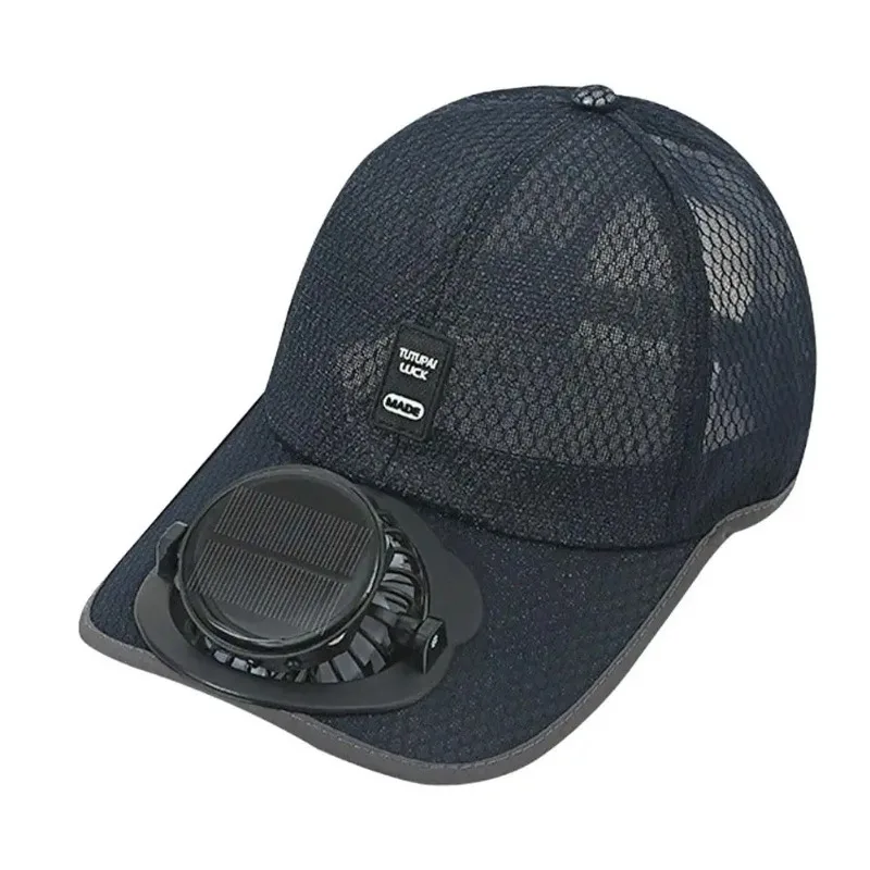 Cappello da Outdoor Elegante con Ventola 2 in 1