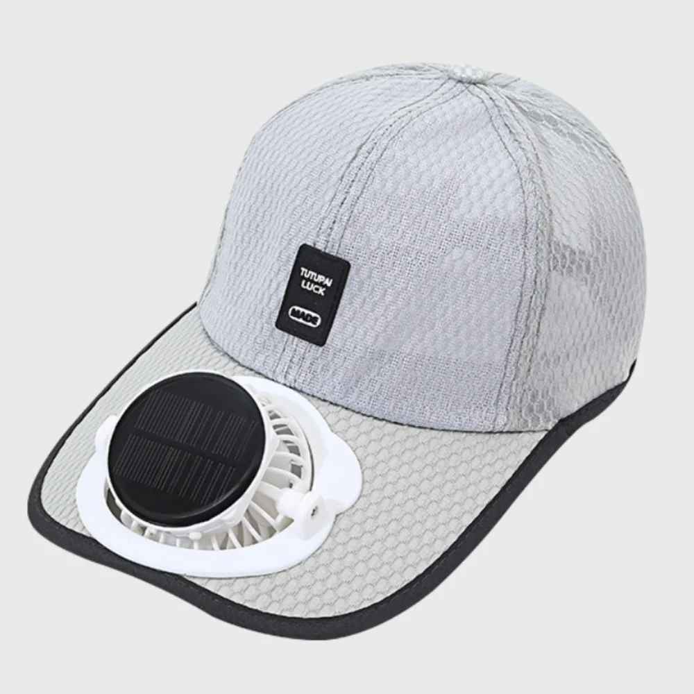 Cappello da Outdoor Elegante con Ventola 2 in 1