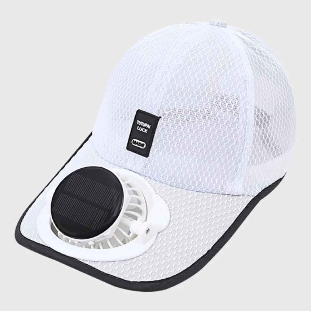 Cappello da Outdoor Elegante con Ventola 2 in 1