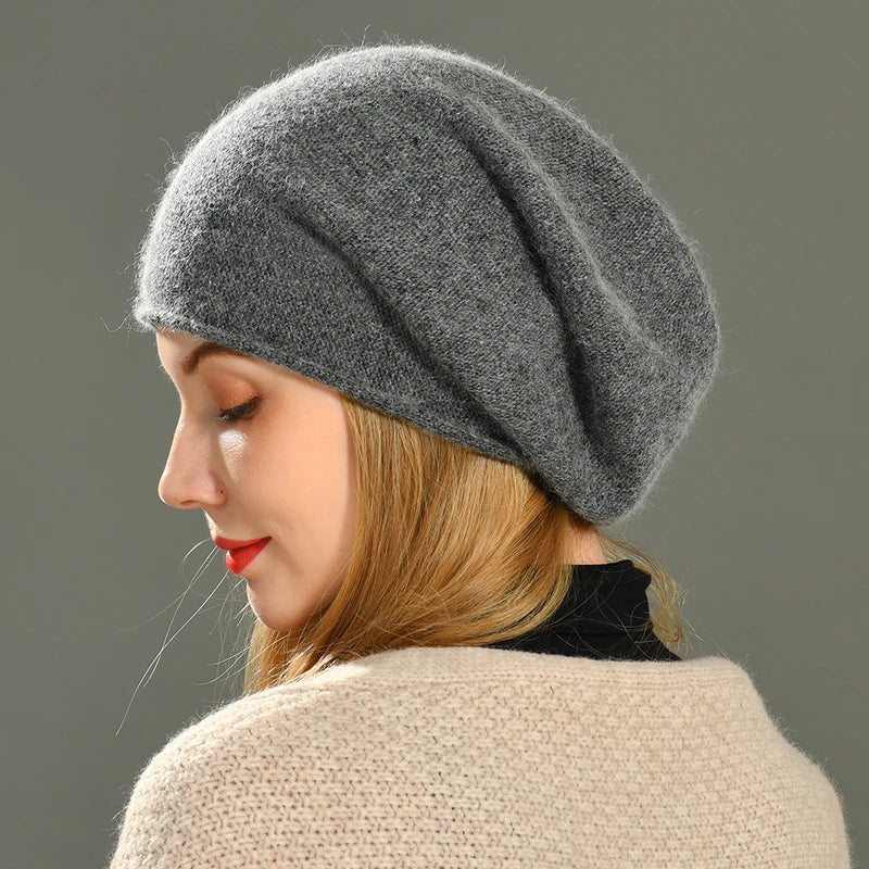 Cappello in lana e cashmere