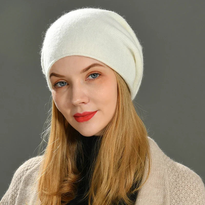 Cappello in lana e cashmere