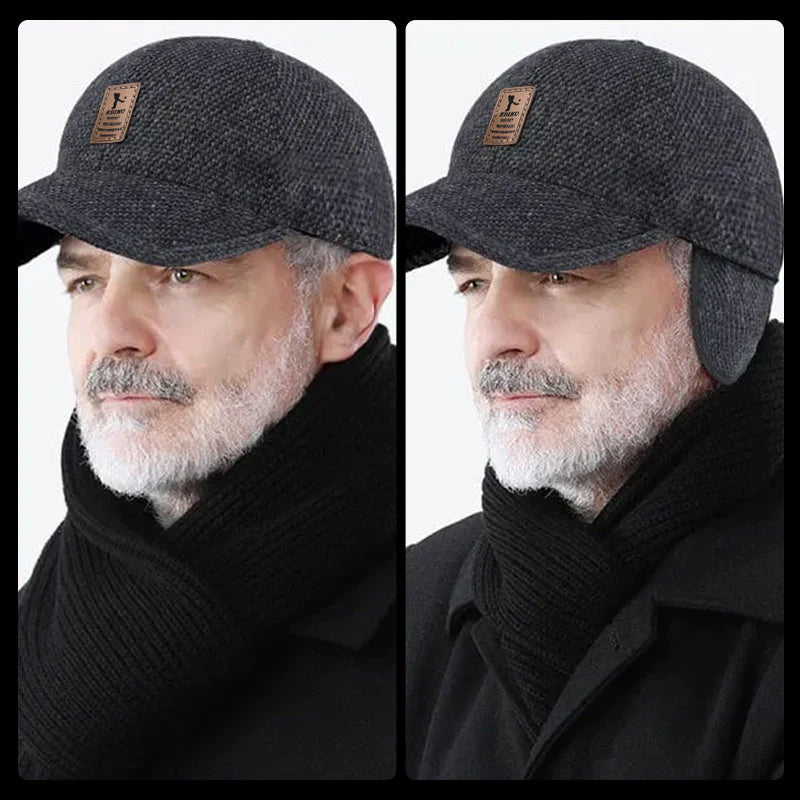 Cappello Invernale Caldo da Uomo con Paraorecchie